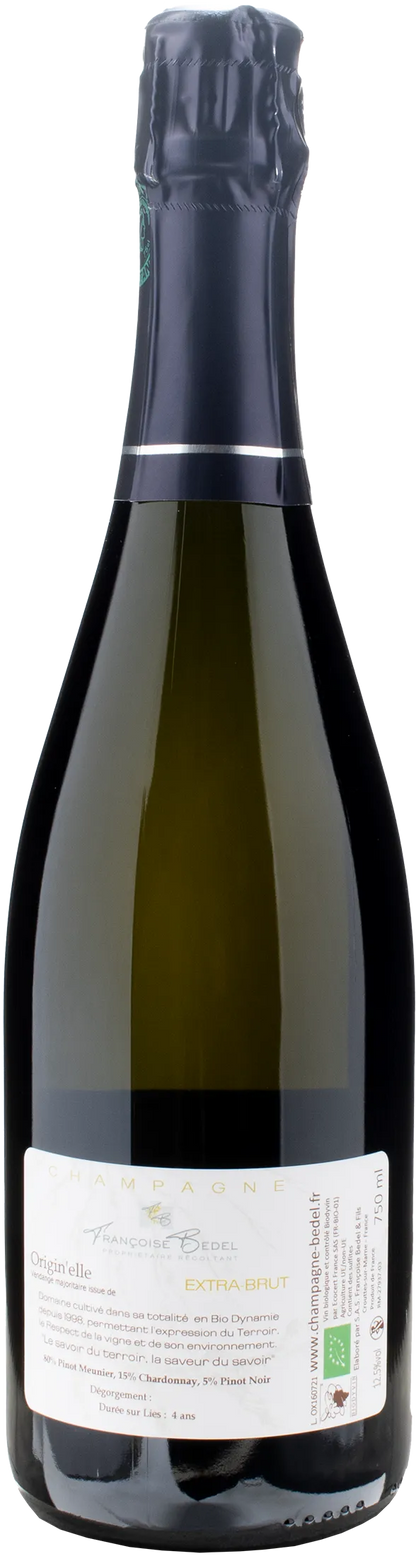Francoise Bedel Champagne Origin Elle Extra Brut