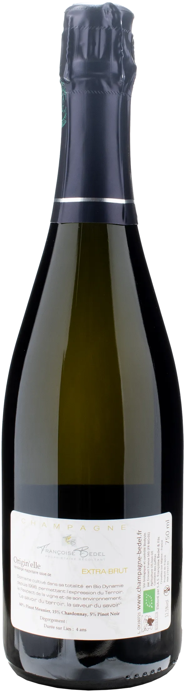 Francoise Bedel Champagne Origin Elle Extra Brut