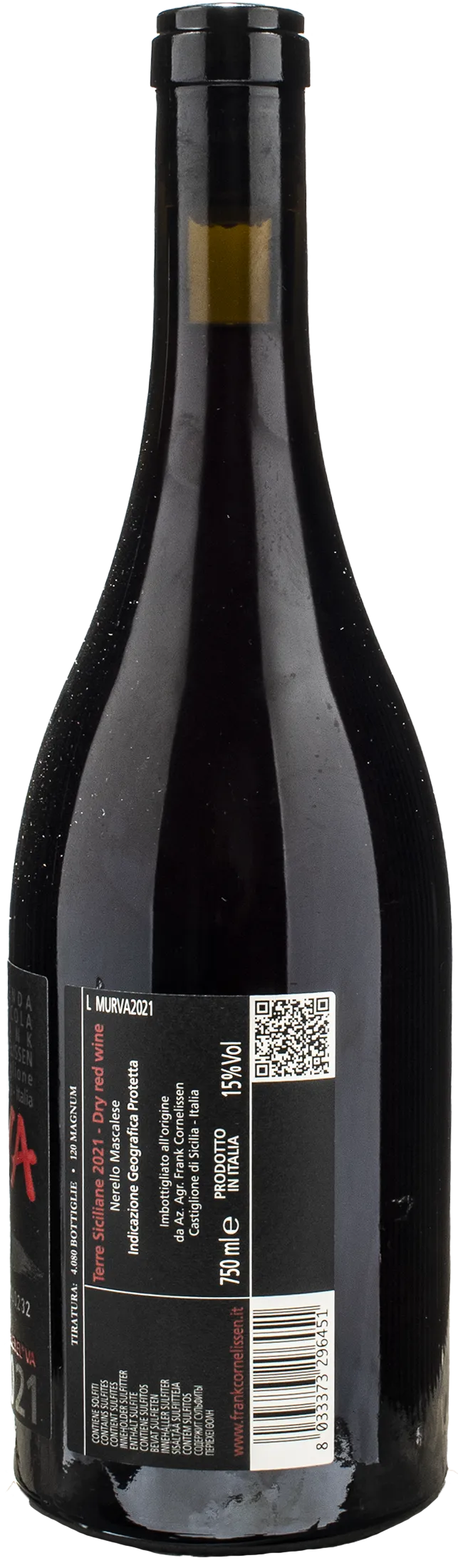 Frank Cornelissen Munjebel Rosso VA Vigne Alte 2021