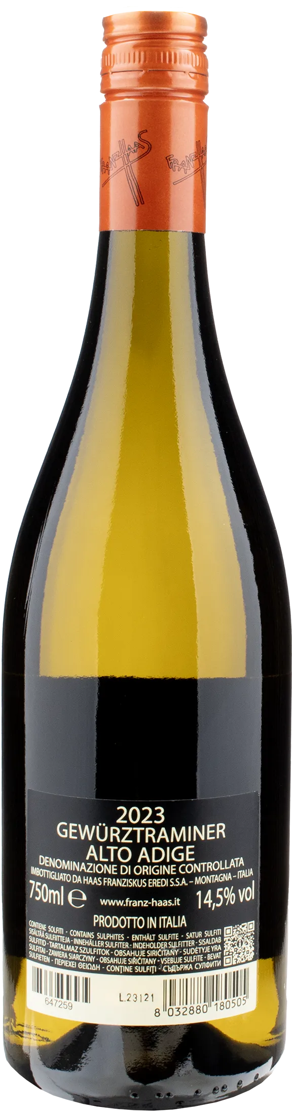 Franz Haas Gewurztraminer 2023