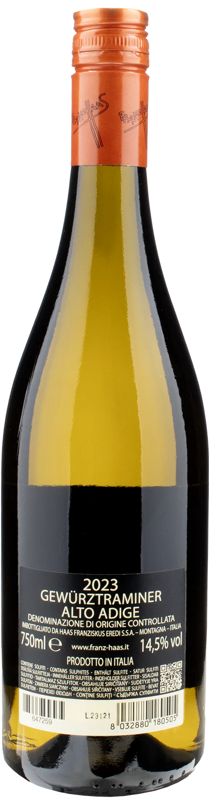 Franz Haas Gewurztraminer 2023
