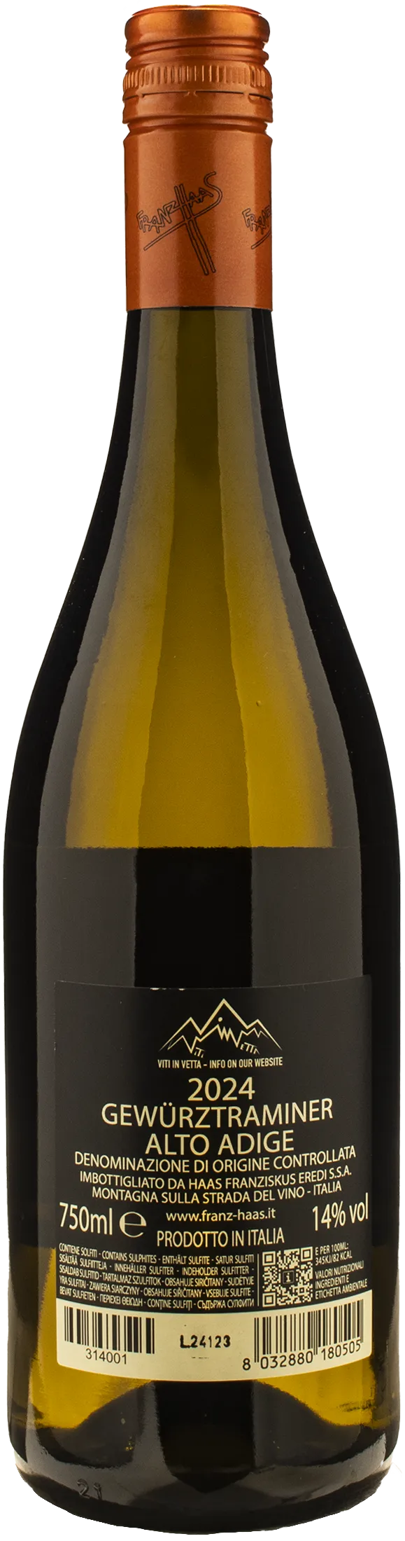 Franz Haas Gewurztraminer 2024