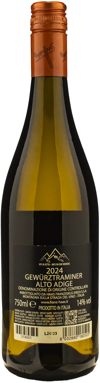 Franz Haas Gewurztraminer 2024