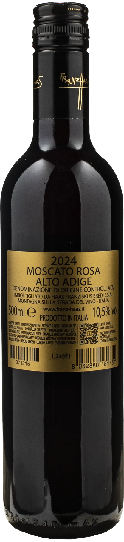 Franz Haas Moscato Rosa 0.5L 2024