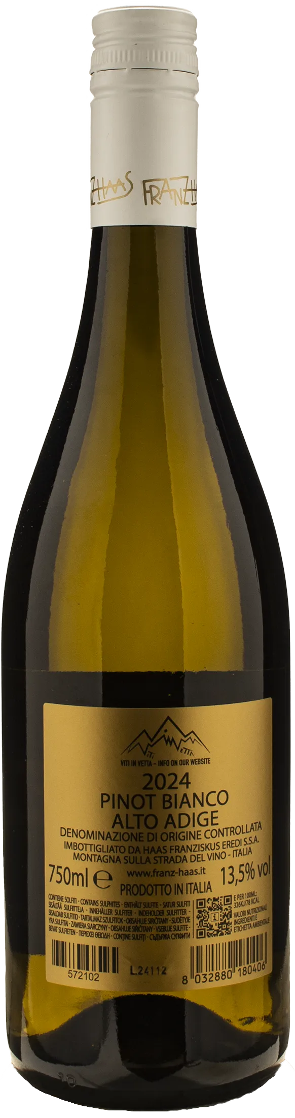 Franz Haas Pinot Bianco Lepus 2024