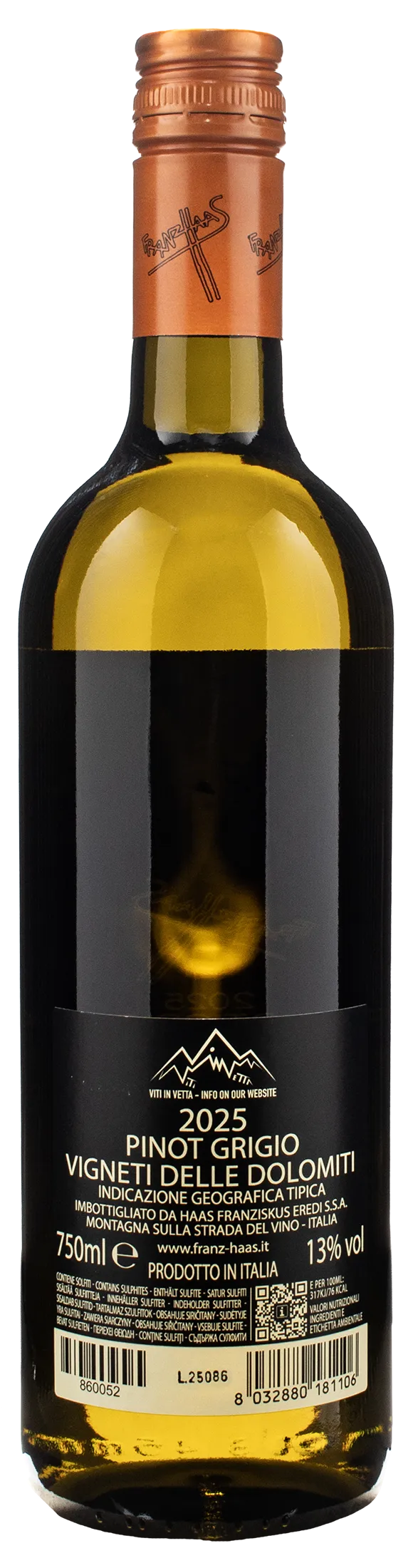 Franz Haas Pinot Grigio 2025
