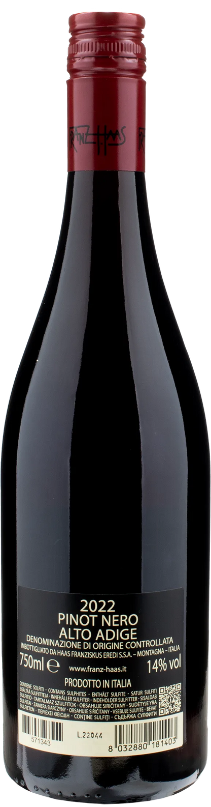 Franz Haas Pinot Nero 2022