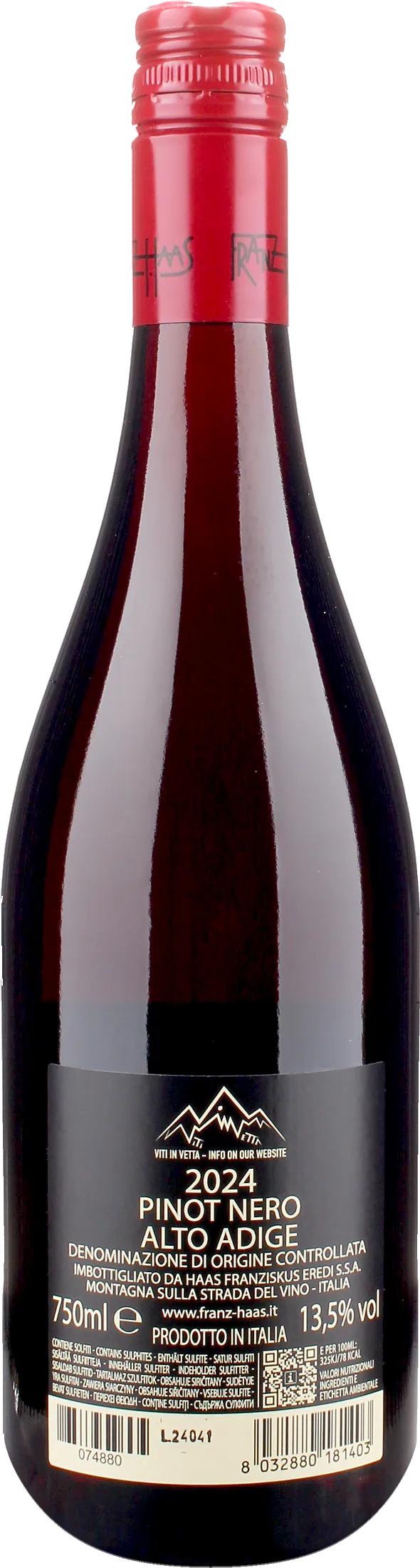 Franz Haas Pinot Nero 2024
