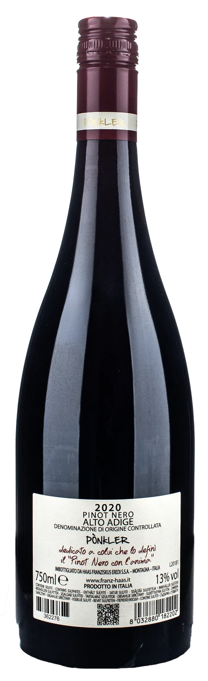 Franz Haas Pinot Nero Ponkler 2020