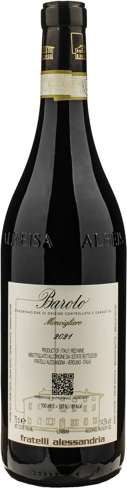 Fratelli Alessandria Barolo Monvigliero 2021