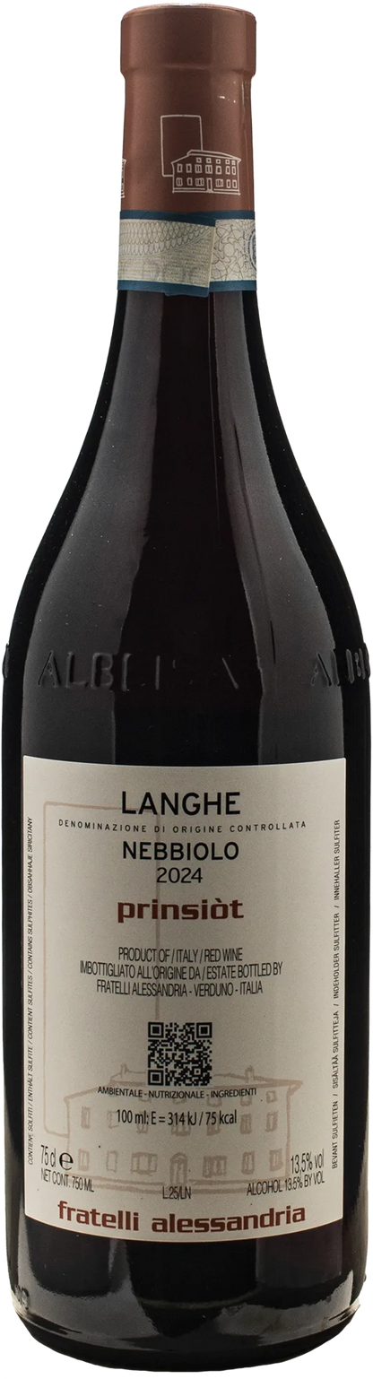Fratelli Alessandria Langhe Nebbiolo Prinsiot 2024