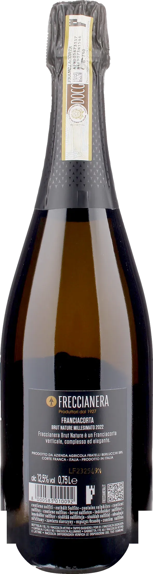 Freccianera Franciacorta Brut Nature 2022