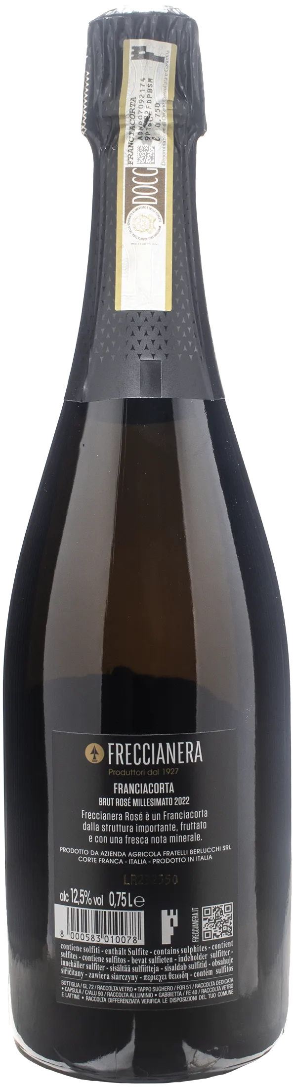 Freccianera Franciacorta Rosè Brut 2022