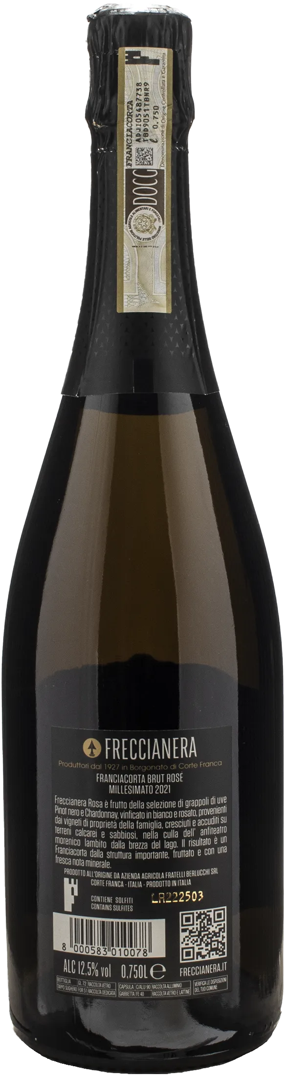 Freccianera Franciacorta Rosé Brut Millesimato 2021