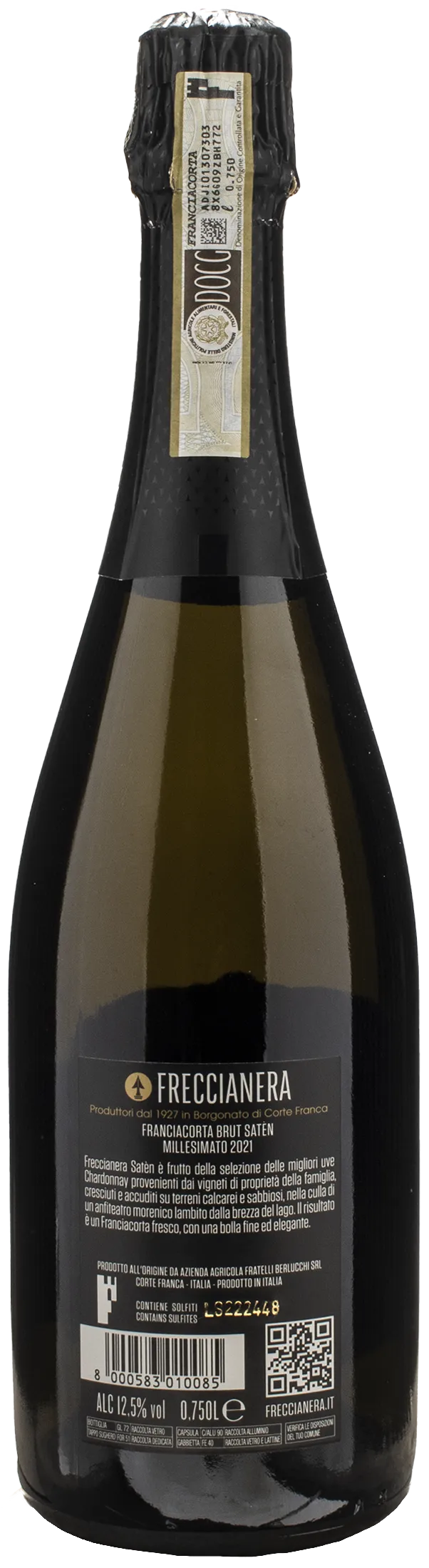 Freccianera Franciacorta Saten Brut Millesimato 2021