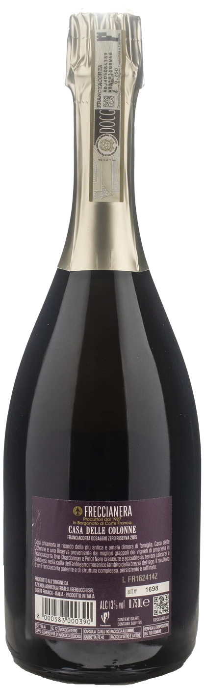 Freccianera Franciacorta Zero Casa delle Colonne Riserva 2015