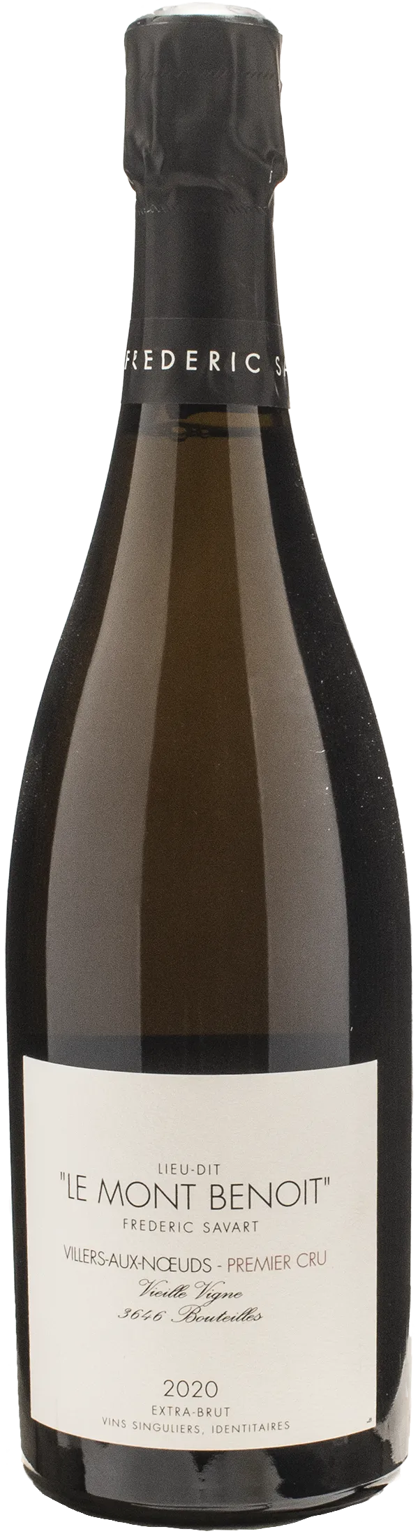 Frederic Savart Champagne 1er Cru Extra Brut Le Mont Benoit Villers Aux Noeuds 2020