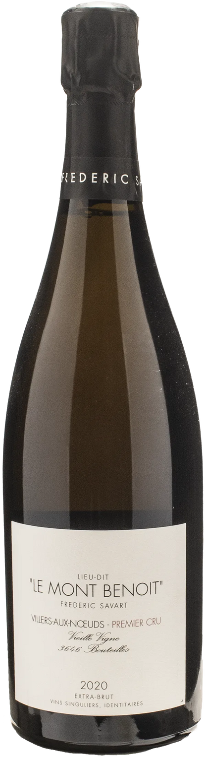 Frederic Savart Champagne 1er Cru Extra Brut Le Mont Benoit Villers Aux Noeuds 2020