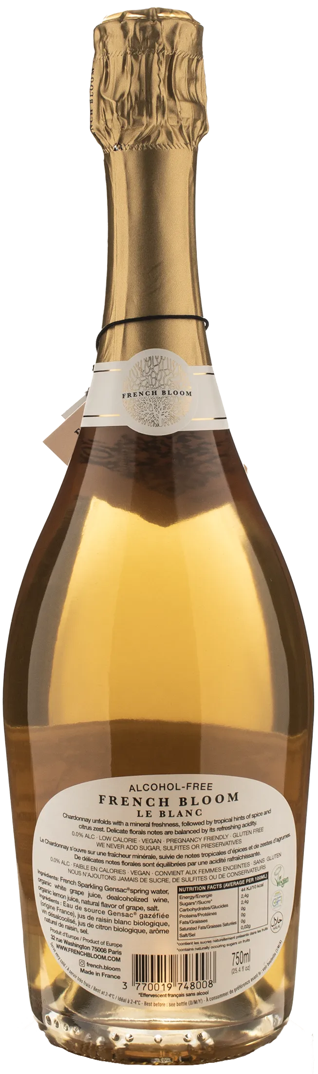 French Bloom Le Blanc Zero Alcol