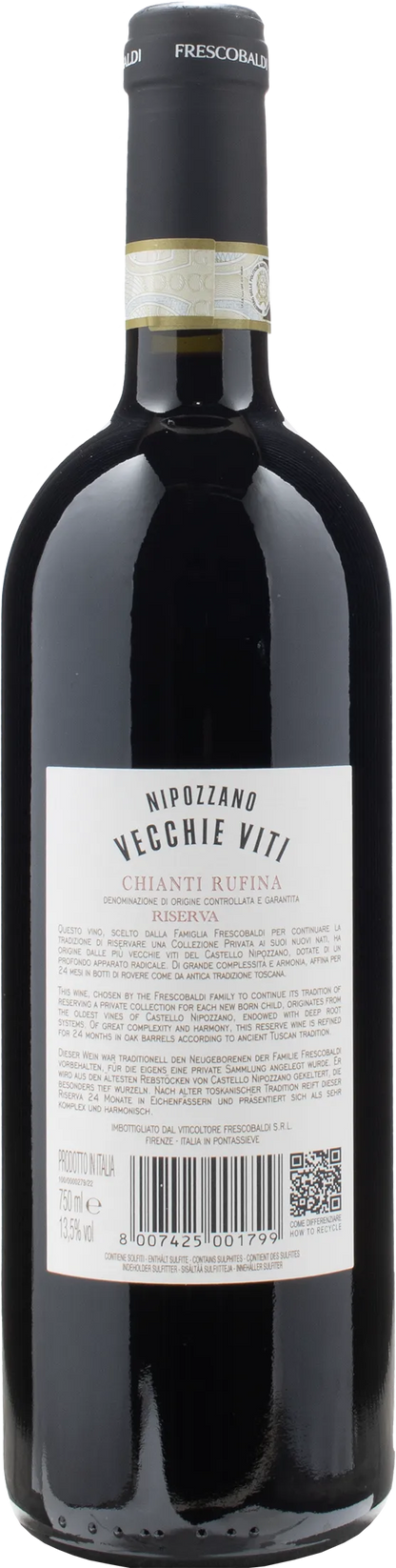 Frescobaldi Castello di Nipozzano Chianti Rufina Vecchie Viti Riserva 2021