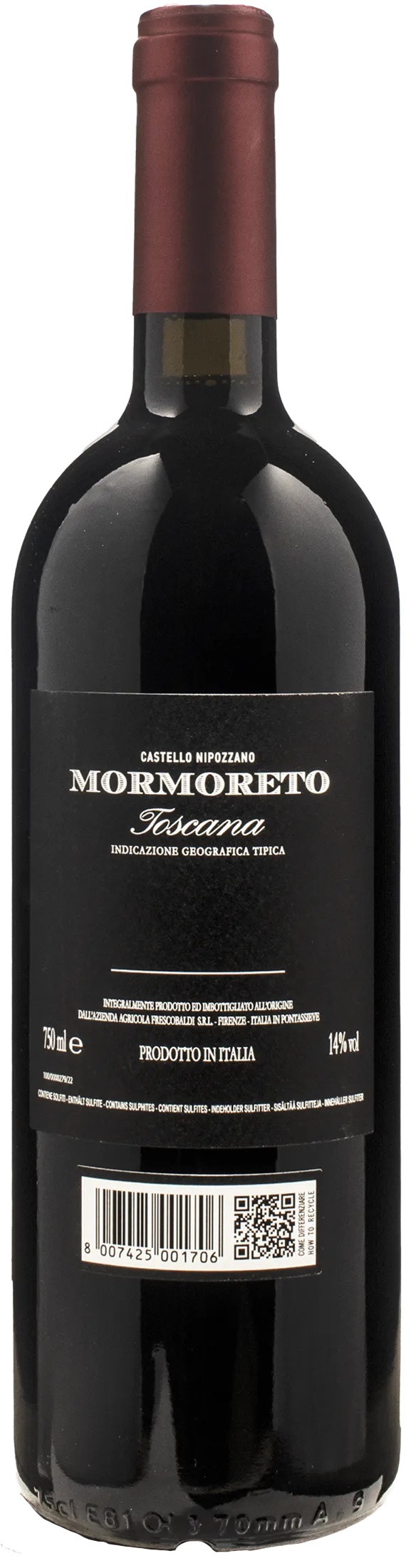 Frescobaldi Castello di Nipozzano Mormoreto 2021