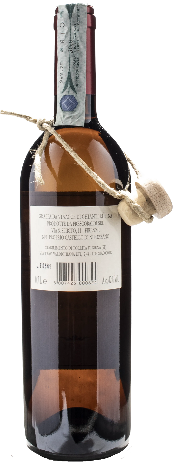 Frescobaldi Nipozzano Grappa di Chianti Ruffina 0.7L