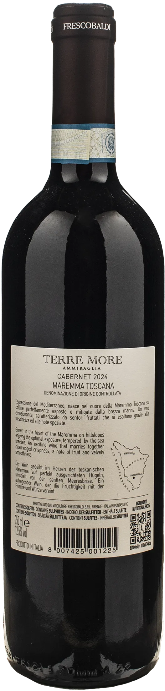 Frescobaldi Tenuta Ammiraglia Maremma Toscana Terre More Cabernet 2024