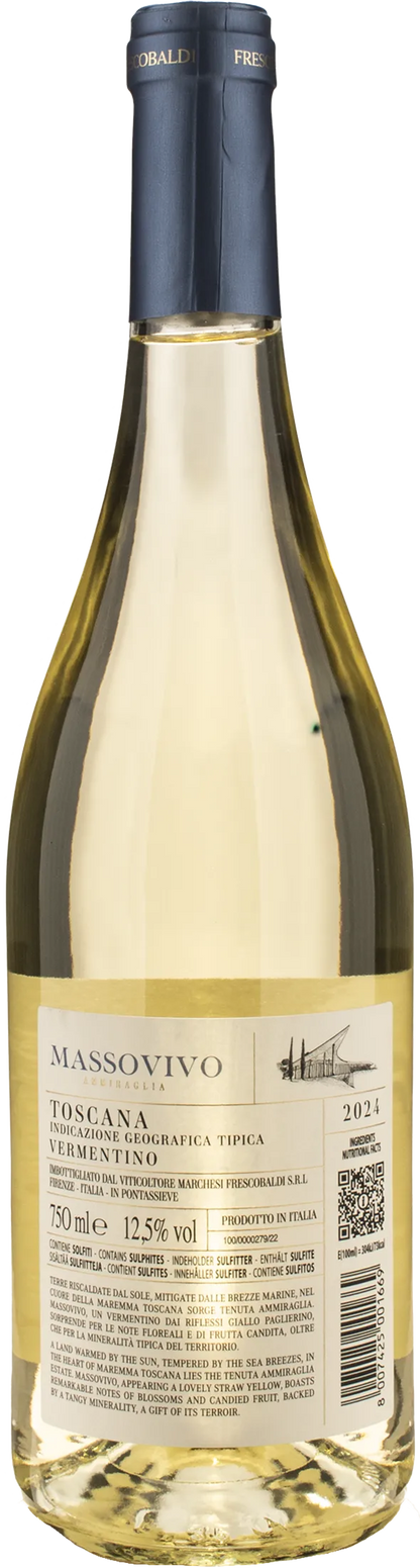 Frescobaldi Tenuta Ammiraglia Vermentino Masso Vivo 2024