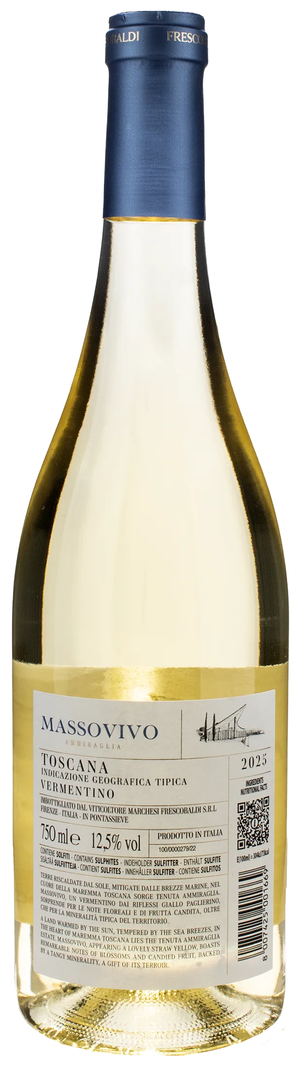 Frescobaldi Tenuta Ammiraglia Vermentino Masso Vivo 2025