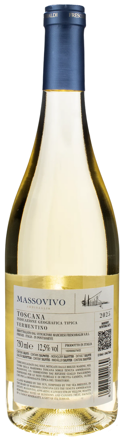 Frescobaldi Tenuta Ammiraglia Vermentino Masso Vivo 2025