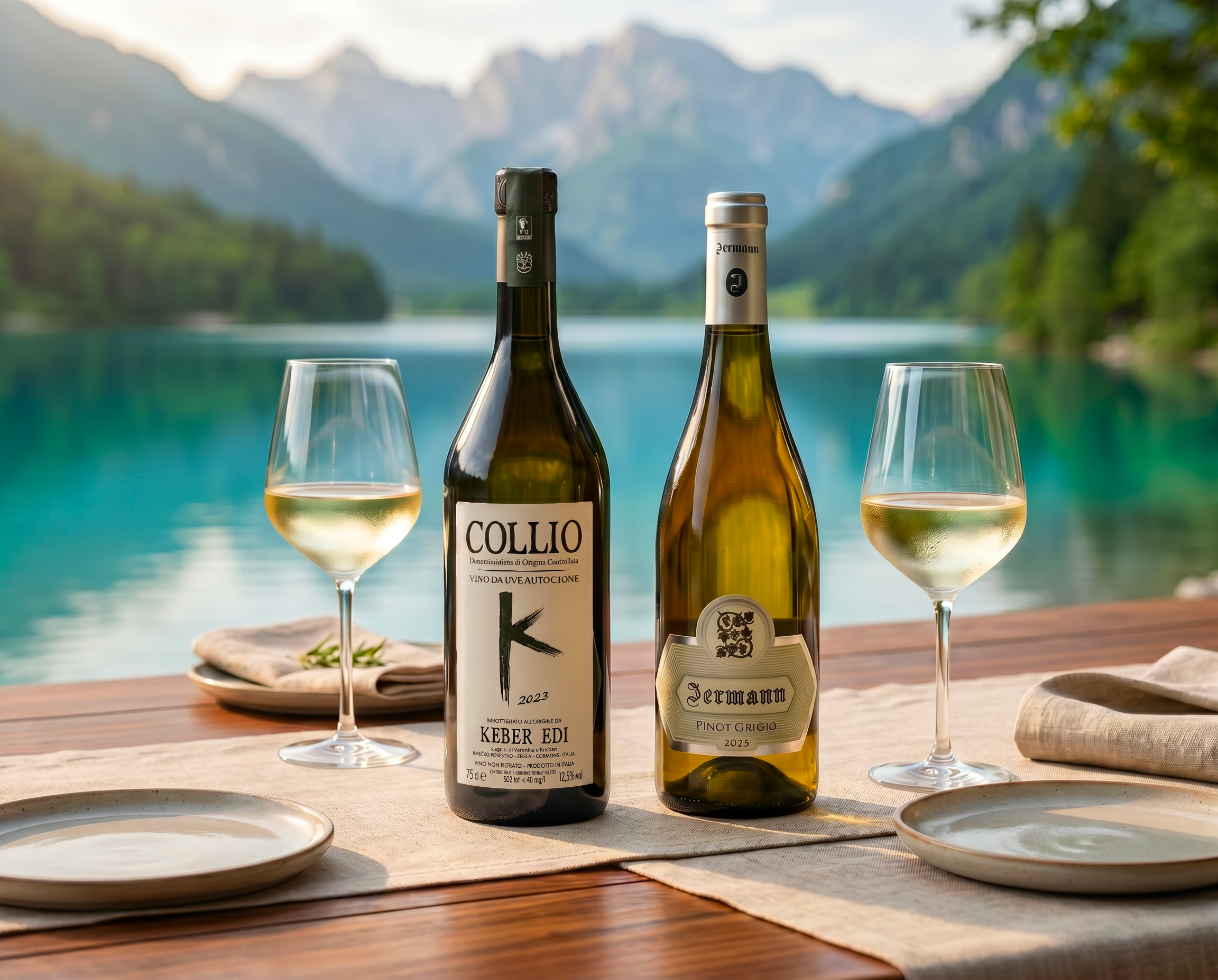 Friuli Venezia Giulia in a glass