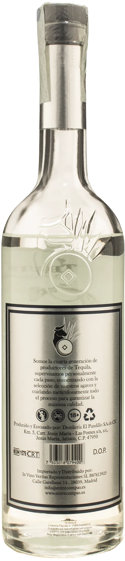 G4 Tequila Blanco Premium 108 High Proof 0.70L