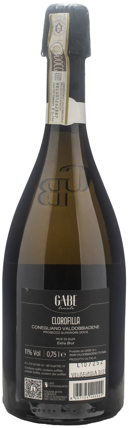 Gabe Conegliano Valdobbiadene Rive di Guia Extra Brut Clorofilla 2024