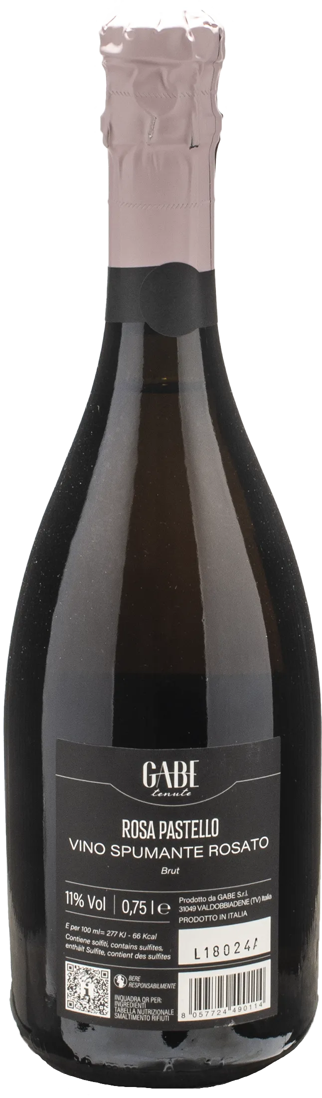 Gabe Rosa Pastello Brut Rosè 2023