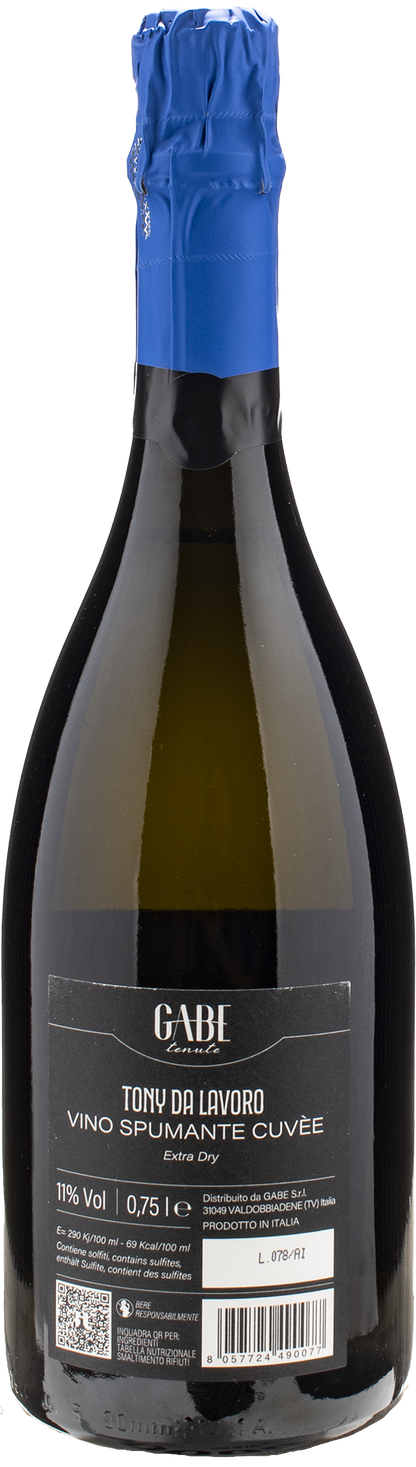 Gabe Spumante Extra Dry Cuvèe Tony da Lavoro