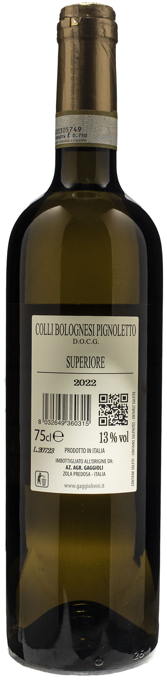 Gaggioli Pignoletto Superiore 2022
