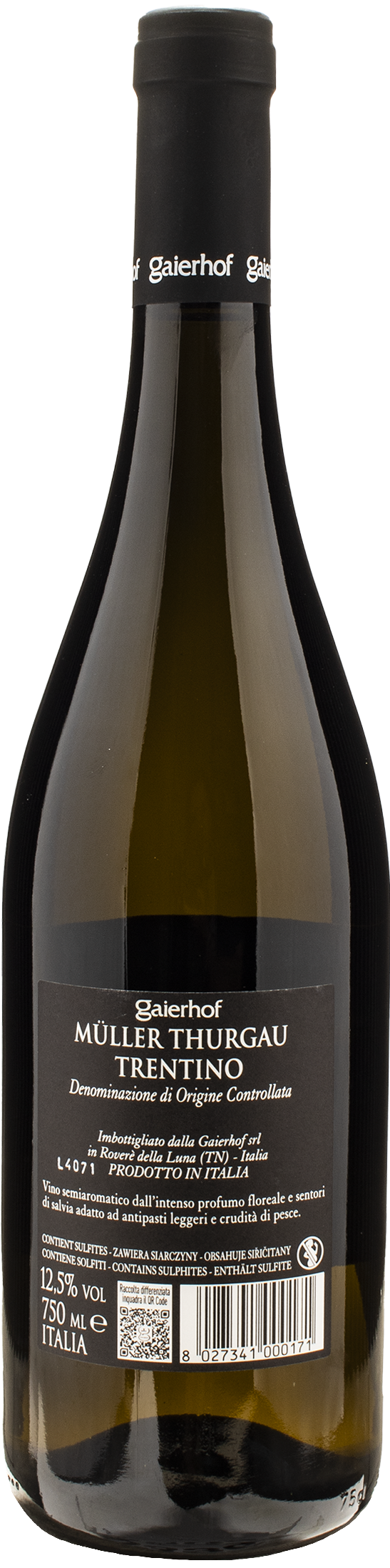 Gaierhof Muller Thurgau 2023