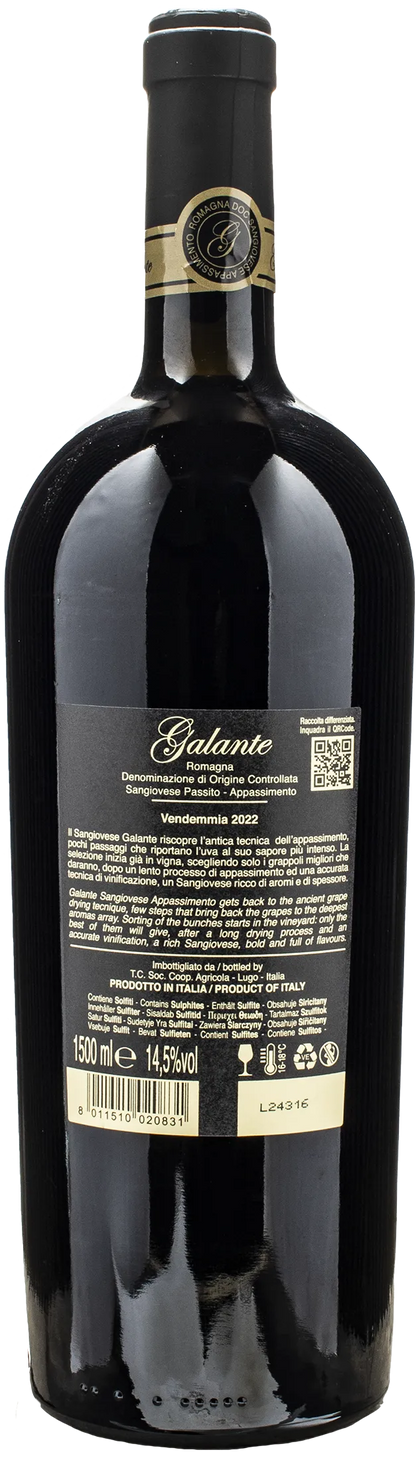 Galante Romagna Sangiovese Appassimento Magnum 2022