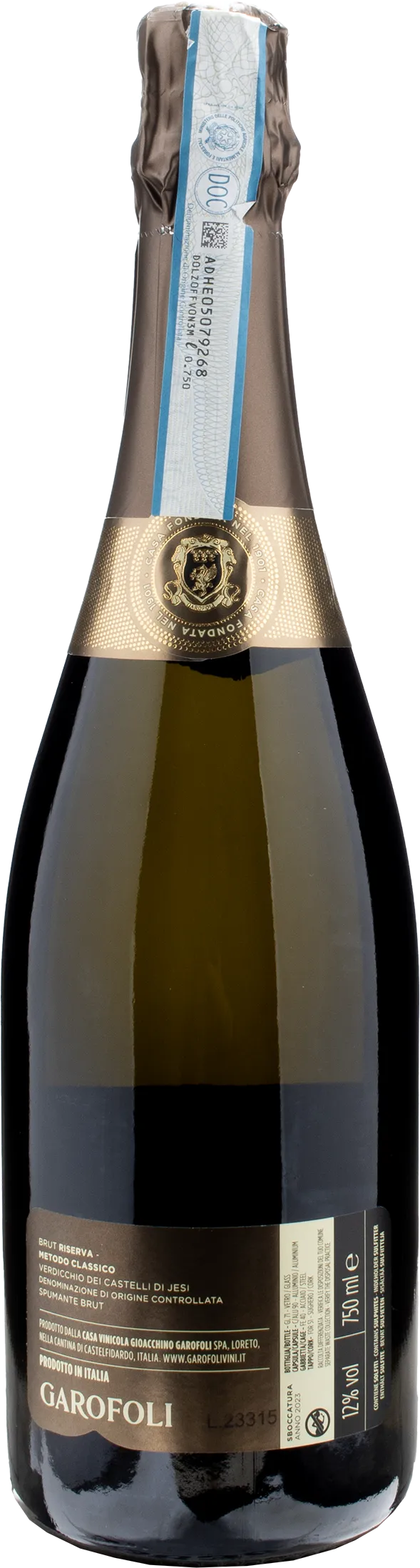 Garofoli Metodo Classico Brut Riserva 2020