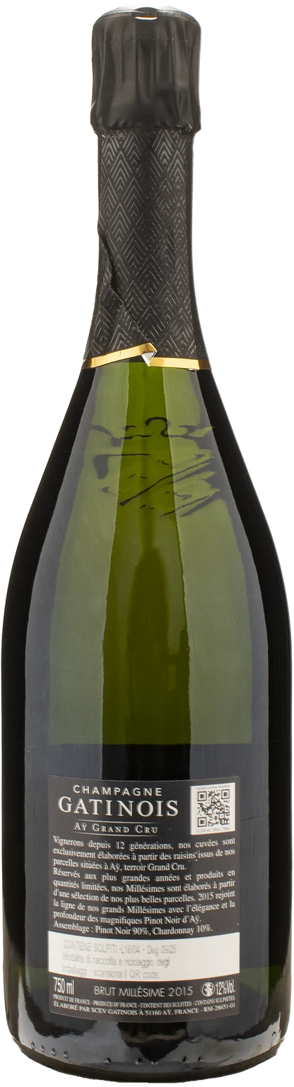 Gatinois Champagne Grand Cru Brut Millesime 2015