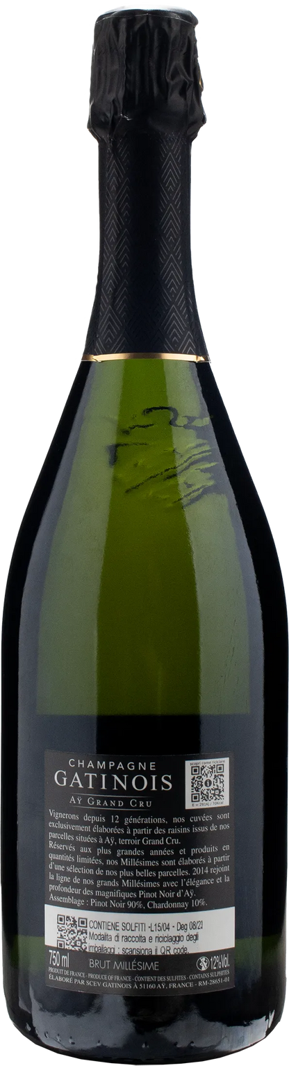 Gatinois Champagne Grand Cru Brut Millesime 2014