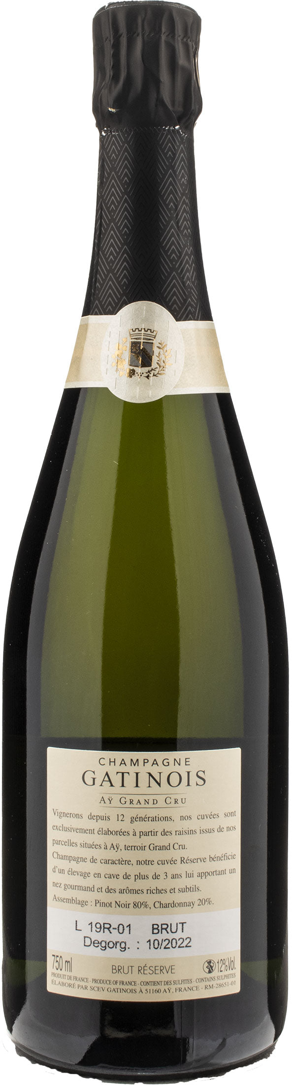 Gatinois Champagne Grand Cru Brut Réserve