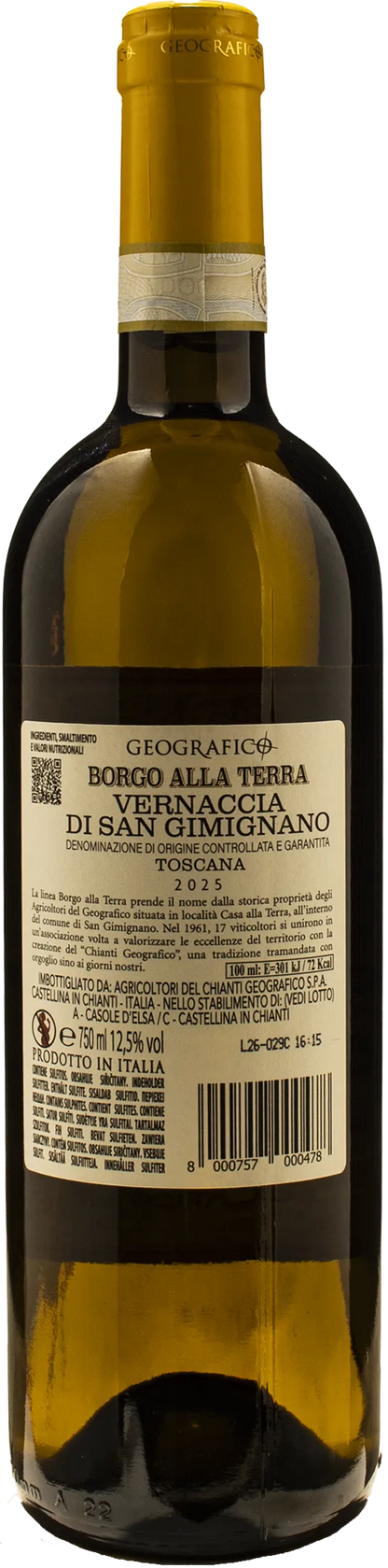 Geografico Borgo Alla Terra Vernaccia di San Gimignano 2025