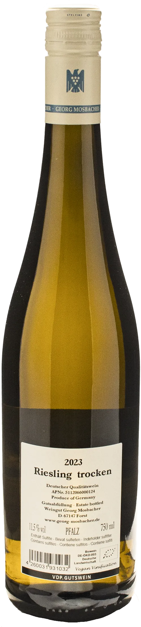 Georg Mosbacher Riesling Trocken 2023