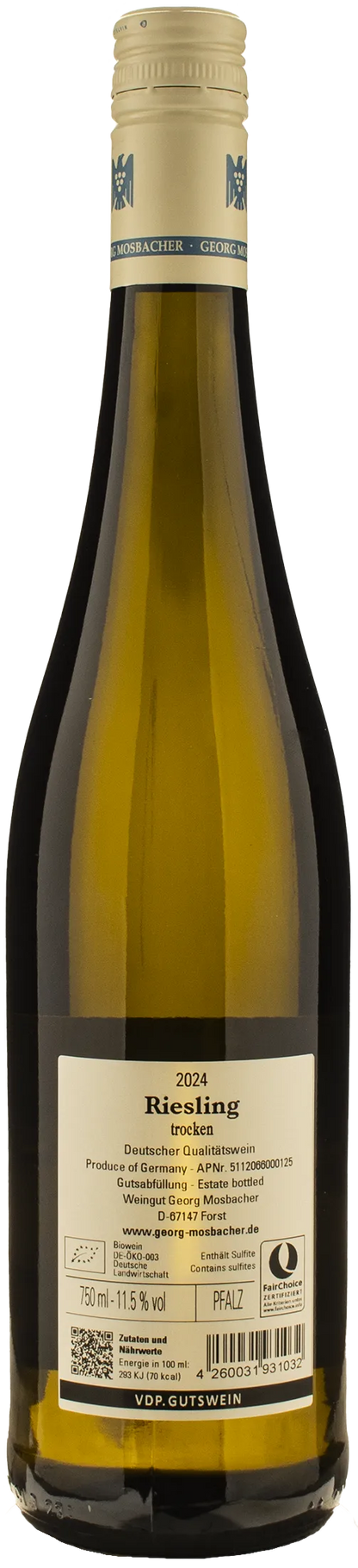 Georg Mosbacher Riesling Trocken 2024