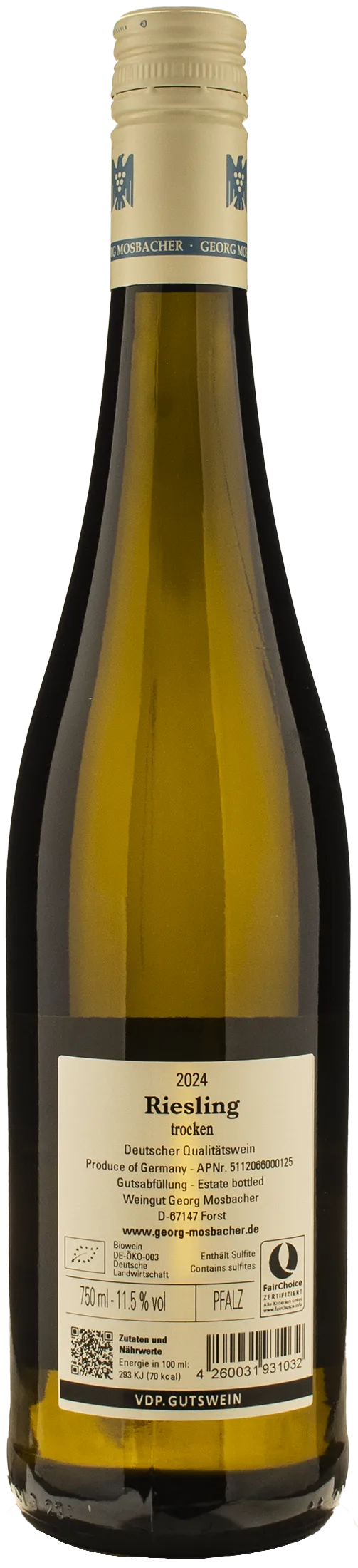 Georg Mosbacher Riesling Trocken 2024