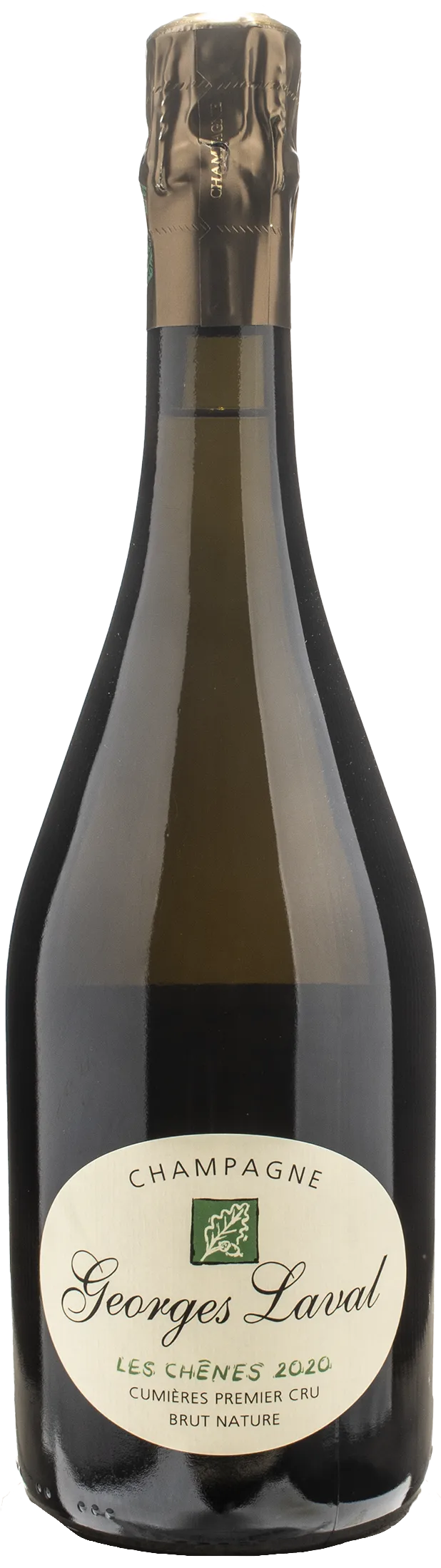 Georges Laval Champagne Blanc de Blancs Premier Cru Brut Nature Les Chenes 2020
