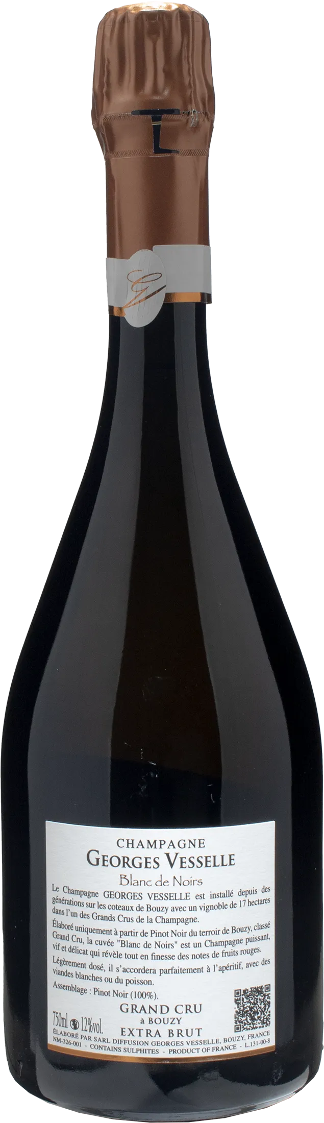 Georges Vesselle Champagne Grand Cru Blanc de Noirs
