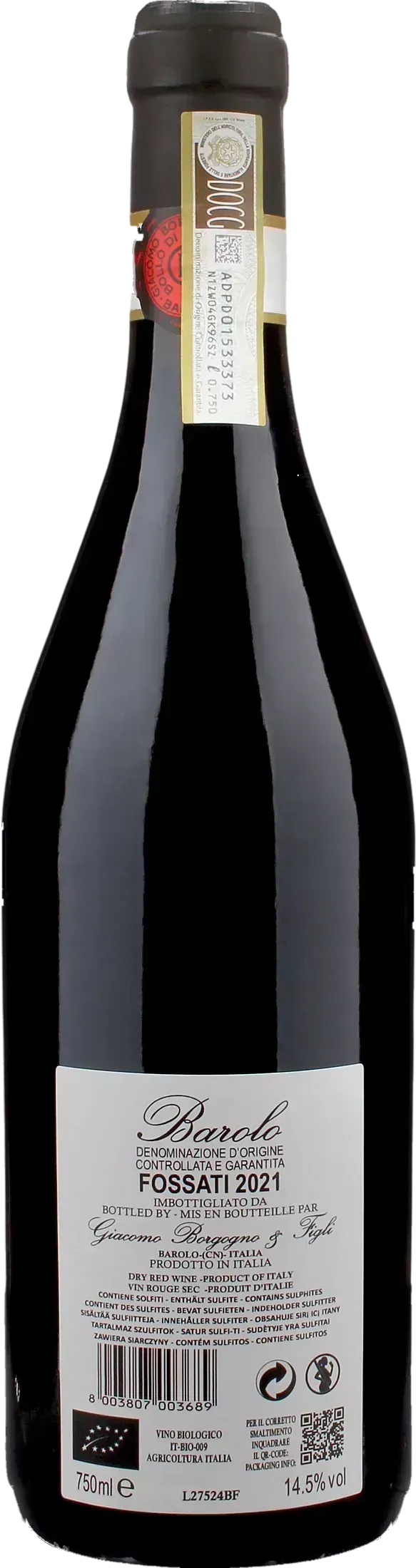 Giacomo Borgogno Barolo Fossati 2021