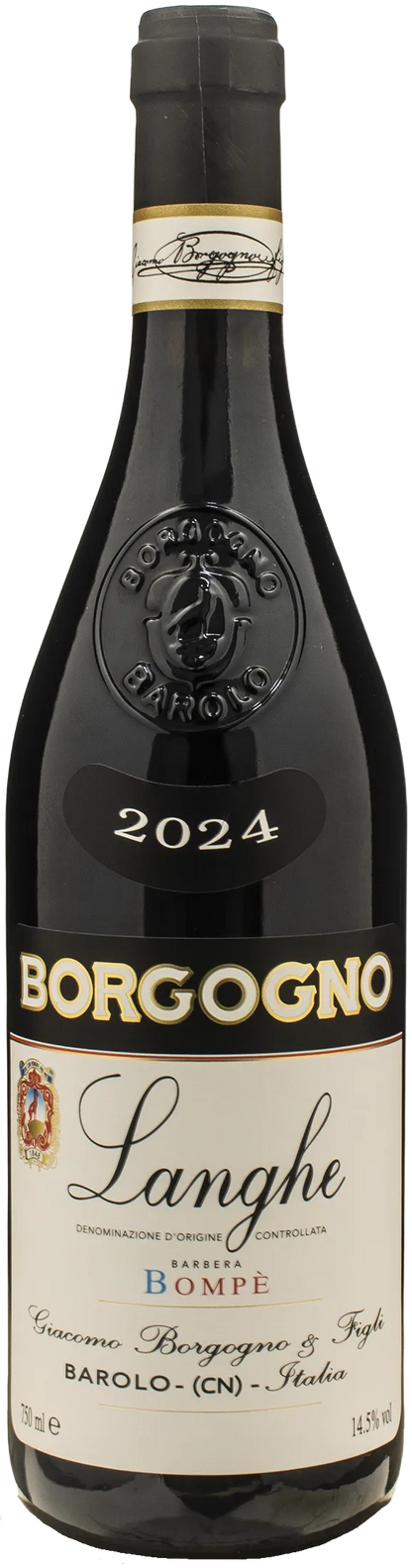 Giacomo Borgogno Langhe Barbera Bompe 2024